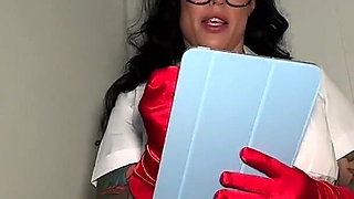 Naughty Nurse Bianca Bailee POV Dildo Fucking Pt in Room 69