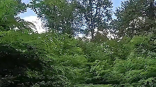 While Hiking I Saw a Stranger Tied up at a Cum Station, I Gave Him a Handjob