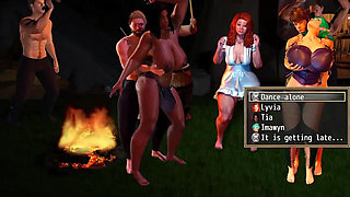 A Struggle with Sins - Gameplay - Roleplay - Tia -wife Dance with Stranger in Party and Gets Fuck Infront of Stranger