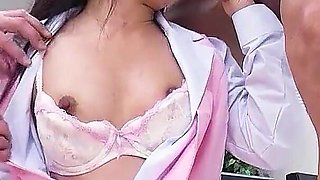 Petite Japanese Office Girl Seduce to Multiple Creampie Gangbang and Bukkake Sex in Uncensored JAV