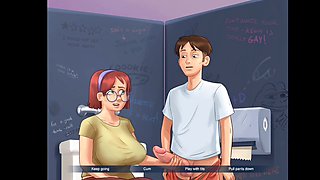 Cartoon sexxxxxxx, anime school, horny widows