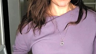 Great Big Boobs On Masturbating Redhead