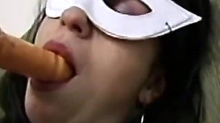 Masked Bitched Wild Sudden Masturbation!