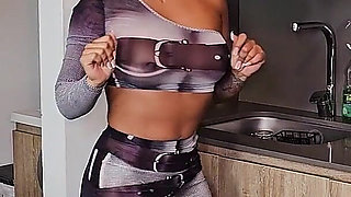 A Mexican Woman with a Big Ass Gets Fucked by Her Embarrassing Stepbrother - Jessica Sodi