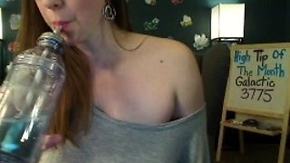 Big boobs milf masturbates with her dildo