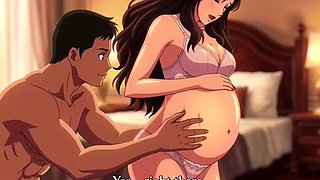 Sensual Pregnant Oil Massage Turns Passionate Husband Worships His Glowing Pregnant wife