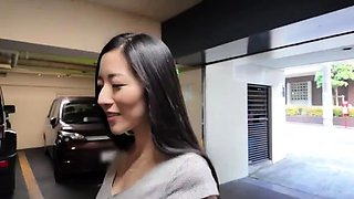 Awesome asian teen masturbating her tight pussy