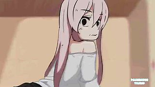 Guy Prays to a Cute AI Girl Then Fucks Her Hard
