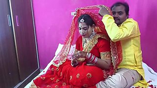 Sona Bhabhi Hot First Night - Newly Married Indian Couple Hardcore Sex & Romance