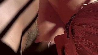 Big Thick Muscle Elf Girl Sucking a Small Penis