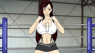 Combat nude, boxing game, hentai wrestling