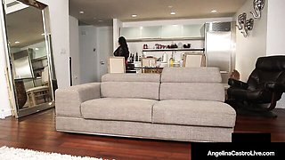 Watch sinful Angelina Castro and Roberta Gemma's porn