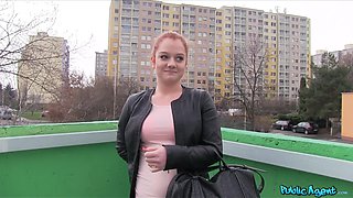 Gullible Ginger Screwed Over A Car 1 - Public Agent