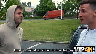 Vip4k. cougar with fine natural body got what she wished