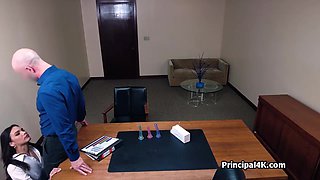 Shagging soccer MILF in black stockings