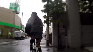 Angel Secret Follower- Following and Meeting a Biker Girl