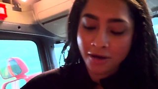 stranded gym girl Yasmina Khan gets fucked in the fake