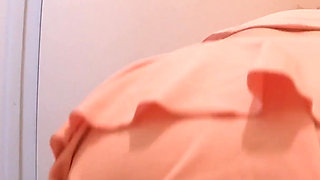 stepsister sits on stepbrother's dick in the bathroom