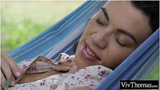 Viv Thomas, Lovita Fate And Tiffany Doll - Sexy Blonde Fingers Herself Then Licks Gorgeous Brunettes Pussy