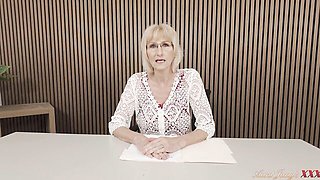 Innocent Morgan Shipley's busty mature action
