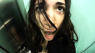 Pulled amateurs close up car sex