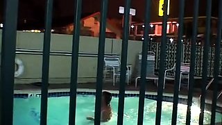 Cute teens blowjob and doggystyle fuck