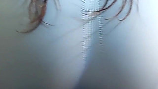 It’s a Delight to See Her Long Hair and Her Hips as She Rubs Against My Cock