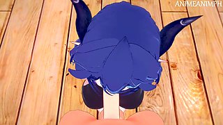 Cartoon hentai teen with big boobs porn