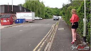 Busty Mature Auntie Trisha Managing Two Cocks In Hardcore Ways