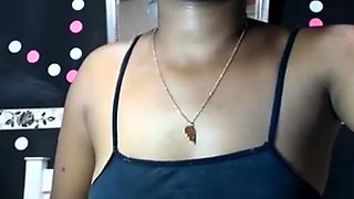 Black Amateur With Saggy Breasts