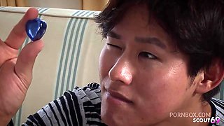 Small Tits Japan Step-Sister talk to Defloration Fuck with Deep cum in her Pussy