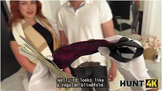 Sexy Redhead Slut Is Enough Of Junk Food And Her Stupid Bf And Fucked For Money