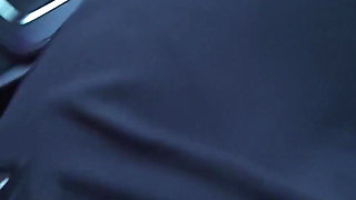 Handjob Risky Car Play - Real Couple