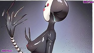 Fnaf Big Tits Fnaf Puppet Blow Job Hentai By Eextoon - Hentai Anime