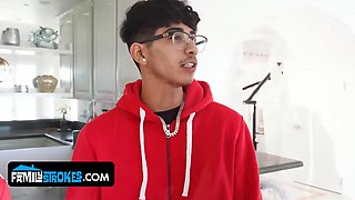 What happens when blonde thin asia lee gets caught