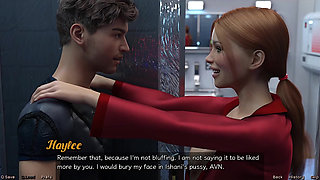 Stranded in Space - Nearly Caught by Big Tits Indian MILF