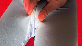 The Stepbrother Dared to Touch Her Virgin Pussy! Step Sister Has Such a Perfect Pussy and Follows Her Contour in Sexy Pantyhose