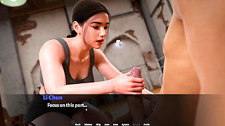 Stepsister Doing Yoga and Helping Me with Her Feet