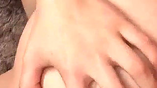 Stepdad helps skinny Japan teen masturbate and fucks her hard