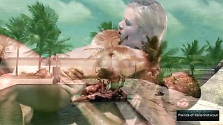 Pool clip with magnificent escort from Italian Hot Scout
