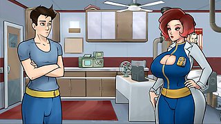Hentai anime, fallout, summertime saga