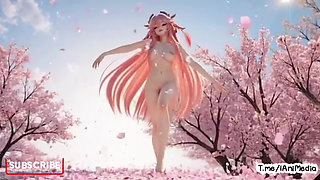 Yae Miko Nude Tease Compilation From Sexy Underwear to Big Breast Exposure Genshin Impact Hentai