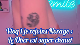Vlog 1 Joining Norage the Uber Ride Is Super Hot