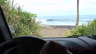 Driving Around Sucking Cock