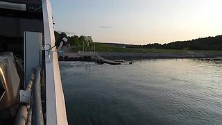 Norwegian Vlogger Norage Solo Oslo Outdoor Masturbation with Big Natural Tits & Dildo