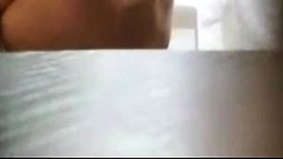 Amateur latin caught by hidden cam