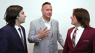 Inception porn spoof with sexy women who bang in FFM