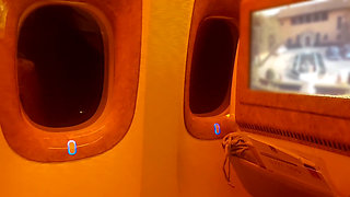Mature Blonde Wife Enjoys Sex After Flight