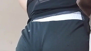 With My Neighbor in Rich Mini Shorts