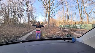 Got Lost and Got Fucked in the Car!!